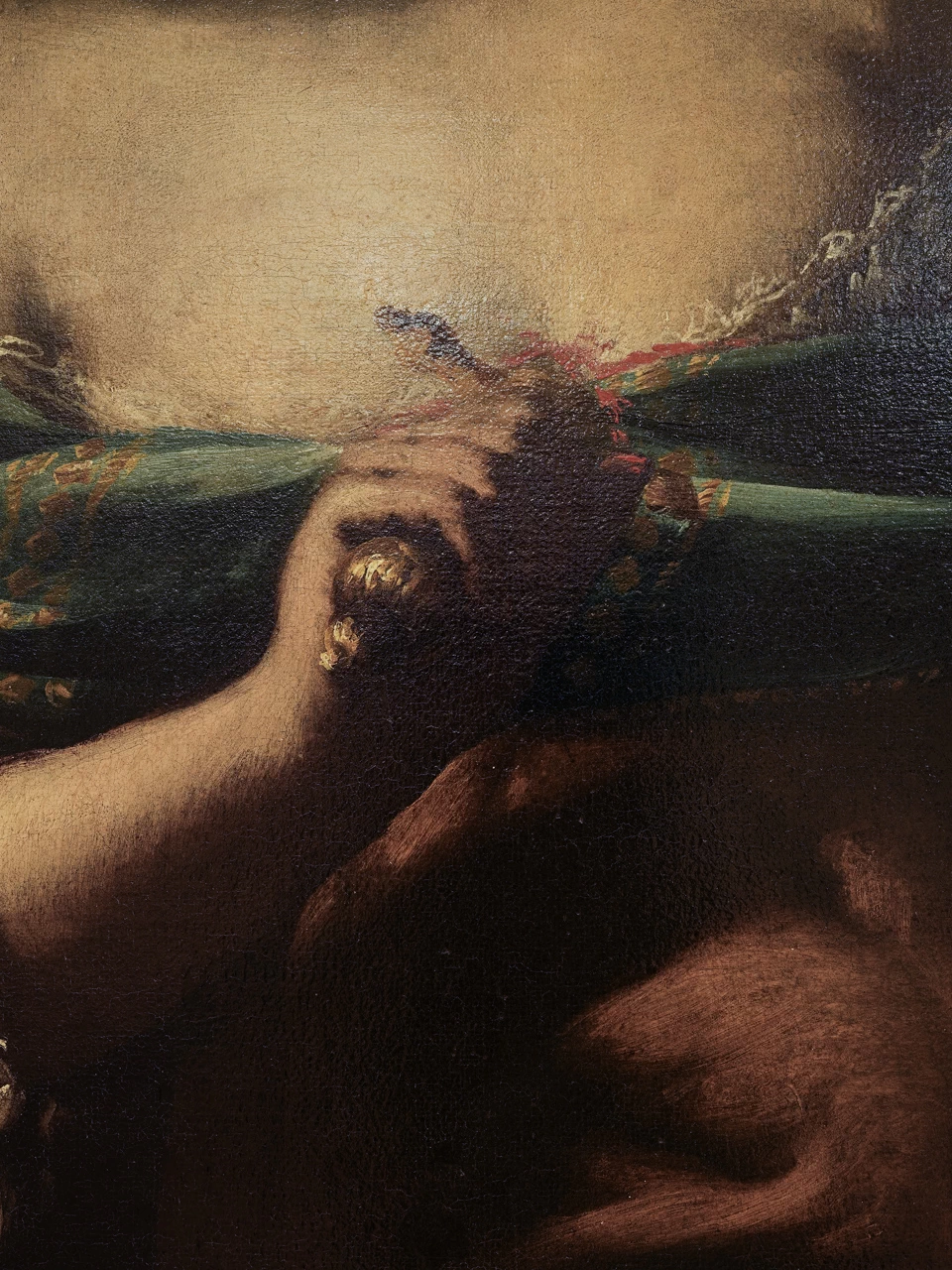 Suicidio di Lucrezia - Palazzo Lanfranchi, Pisa, dettaglio 1